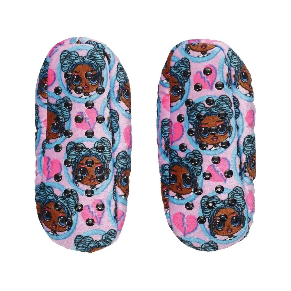 Girls L.O.L. Surprise! OMG Fuzzy Babba Slipper Socks